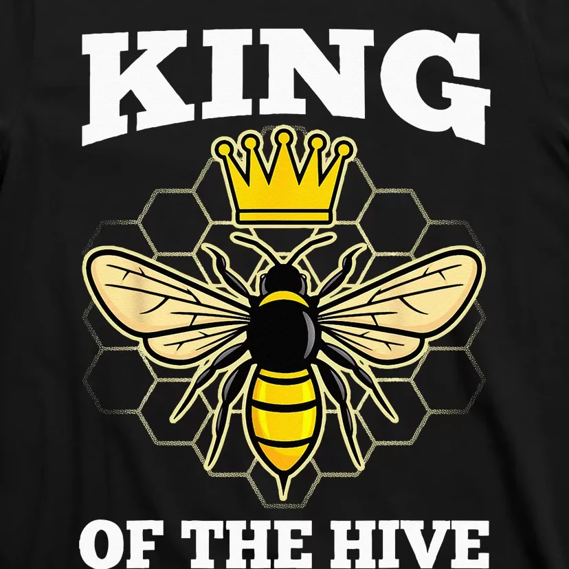 Beekeeper For Men Dad Beekeeping Honeybee Beehive Bee Lover T-Shirt