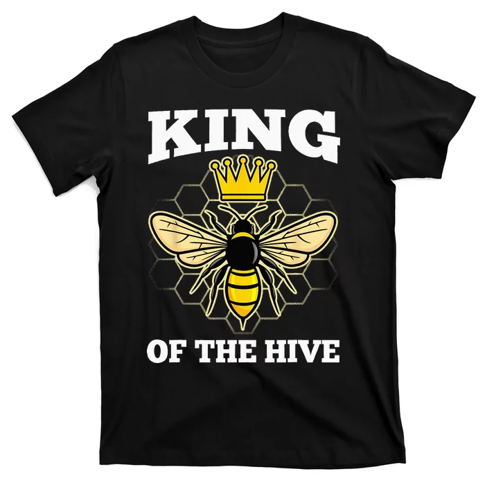 Beekeeper For Men Dad Beekeeping Honeybee Beehive Bee Lover T-Shirt