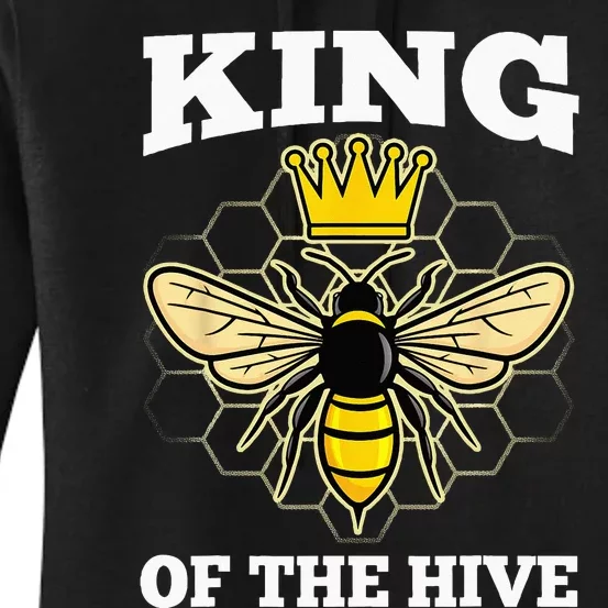 Beekeeper For Men Dad Beekeeping Honeybee Beehive Bee Lover Women's Pullover Hoodie