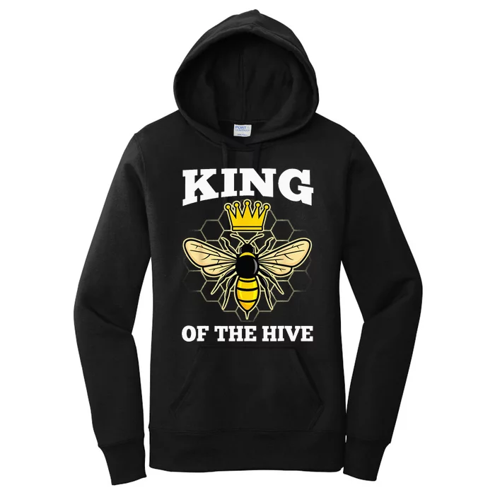 Beekeeper For Men Dad Beekeeping Honeybee Beehive Bee Lover Women's Pullover Hoodie