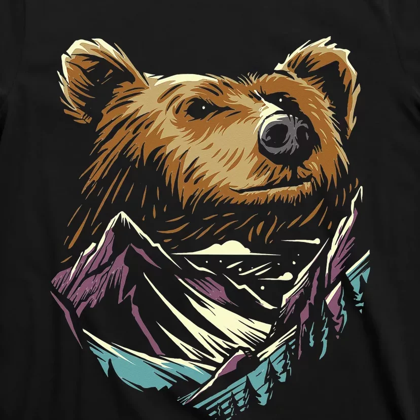 Bear Forest Mountain T-Shirt