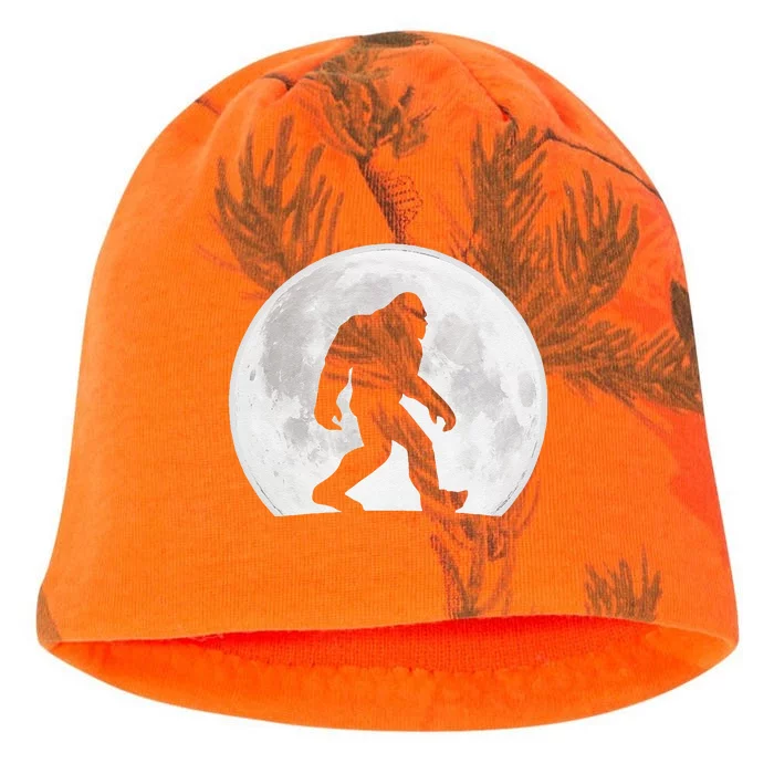 Bigfoot Full Moon Sasquatch Funny Halloween Lazy Costume Kati - Camo Knit Beanie