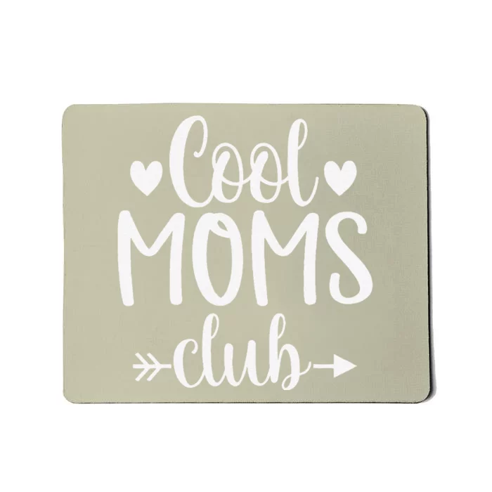 Birthday For Mom Mothers Day Family Matching Cool Moms Club Mousepad