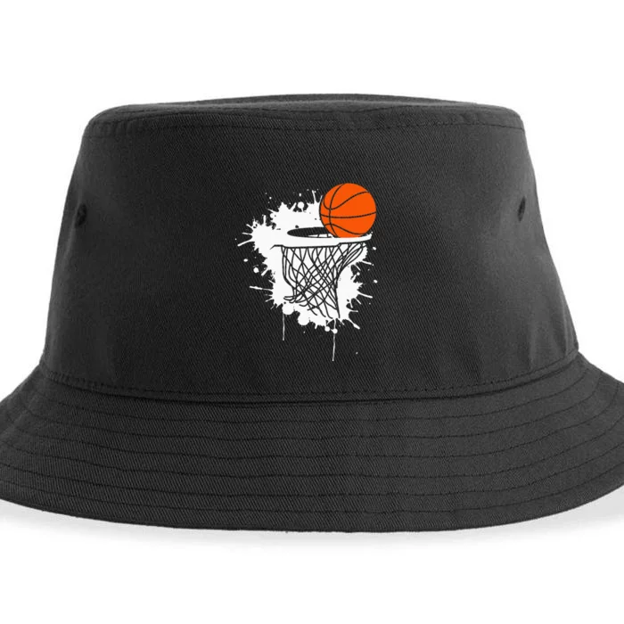 Basketball For Men Slam Dunk Teens Kids Player Sustainable Bucket Hat