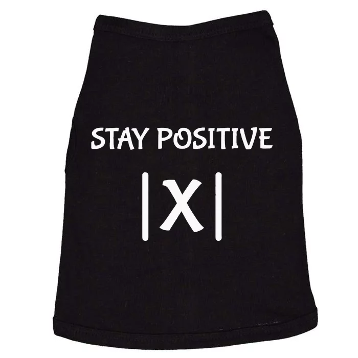 Best Funny Math Teacher Joke Fun Stay Positive Doggie Tank