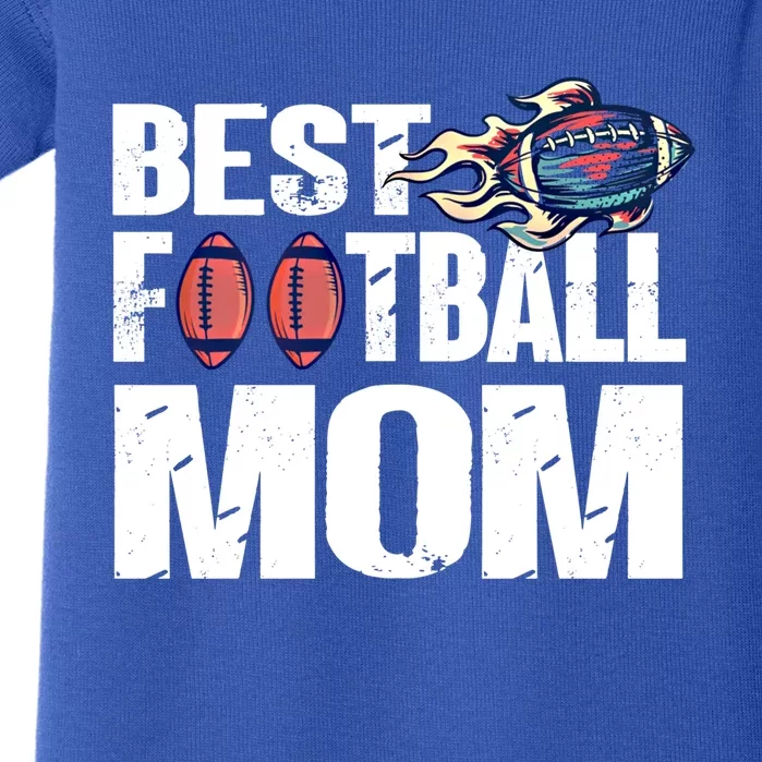 Best Football Mom Gift Funny Dad American Football Gift Baby Bodysuit