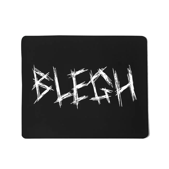 Blegh Funny Metalcore Vocalist Djent Deathcore Mousepad