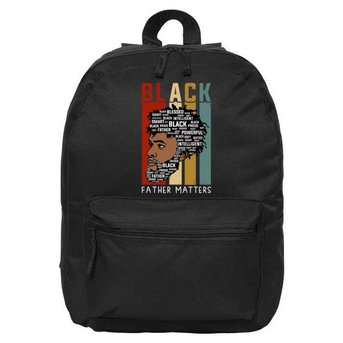 BLACK FATHER MATTERS 16 in Basic Backpack