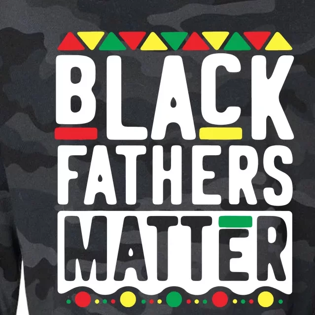 Black Fathers Matter Black Pride Month Cropped Pullover Crew