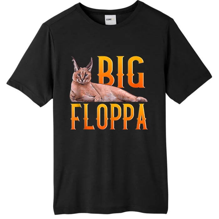 Big Floppa Meme Cute Caracal Cat Ank Op ChromaSoft Performance T-Shirt