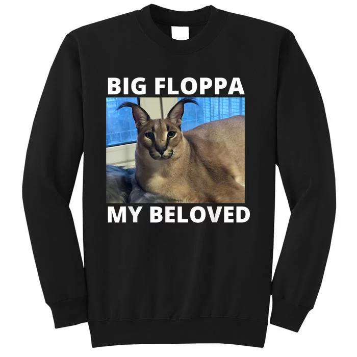  Big Floppa Funny Caracal Meme Cat Floppa Meme Pullover