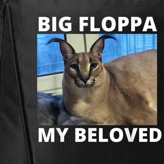 Big Floppa My Beloved Caracal Cat Meme City Backpack