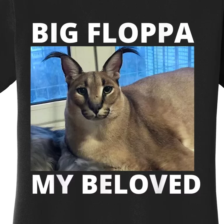 Big Floppa My Beloved Caracal Cat Meme Mousepad