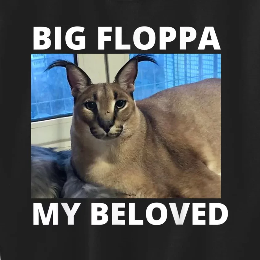 Big Floppa Meme Cat Caracal T-Shirt, Cool Funny Cats Caracal