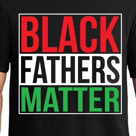 Black Fathers Matter Family Civil Rights Dad Pajama Set