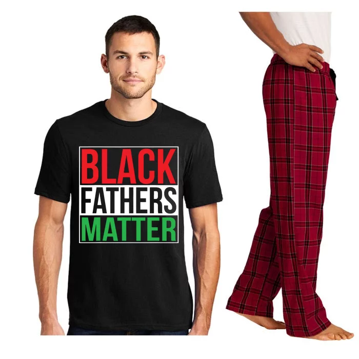 Black Fathers Matter Family Civil Rights Dad Pajama Set