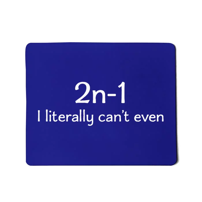 Best Funny Math Teacher Joke Humor Science Fun Math Pun Mousepad