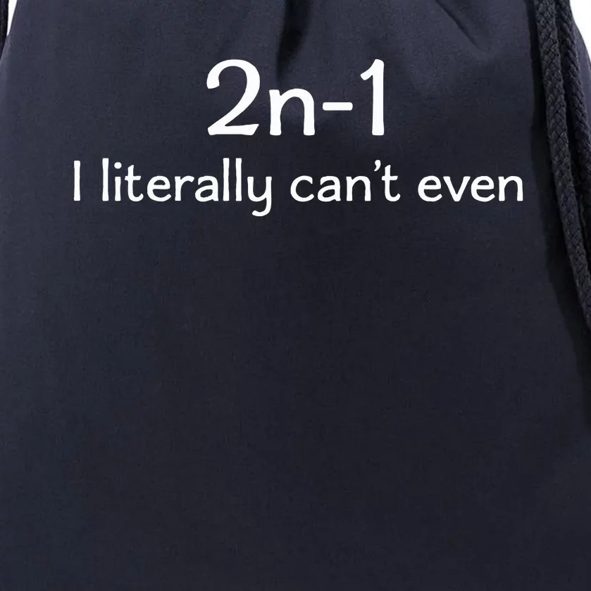 Best Funny Math Teacher Joke Humor Science Fun Math Pun Drawstring Bag