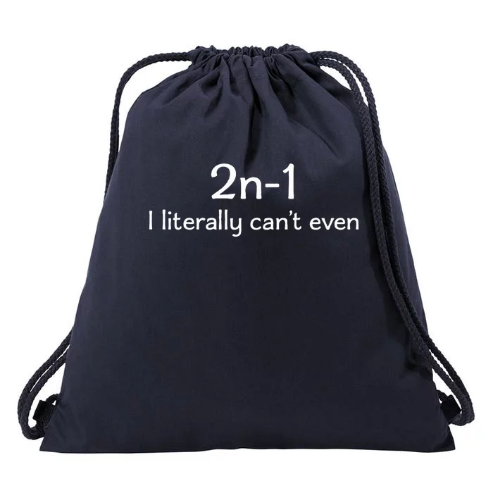 Best Funny Math Teacher Joke Humor Science Fun Math Pun Drawstring Bag