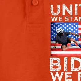 Biden Falling Memes United We Stand With Biden We Fall Funny Dry Zone Grid Performance Polo