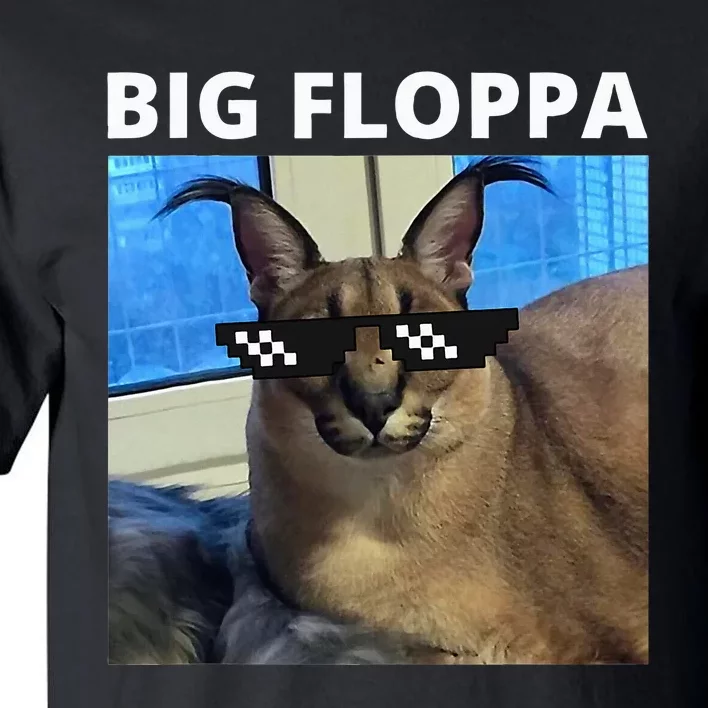 Big Floppa Meme Cat Tall T-Shirt