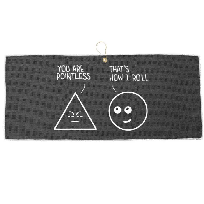 Best Funny Math Teacher Joke Humor Science Fun Math Pun Large Microfiber Waffle Golf Towel