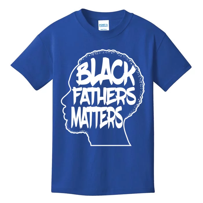 Black Fathers Matter Africanamerican Dad Family Gift Kids T-Shirt