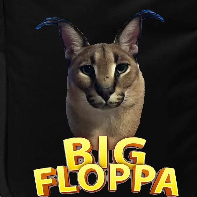 Big Floppa Meme Cat Impact Tech Backpack