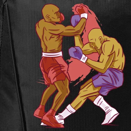 Boxers Fighting Match City Backpack