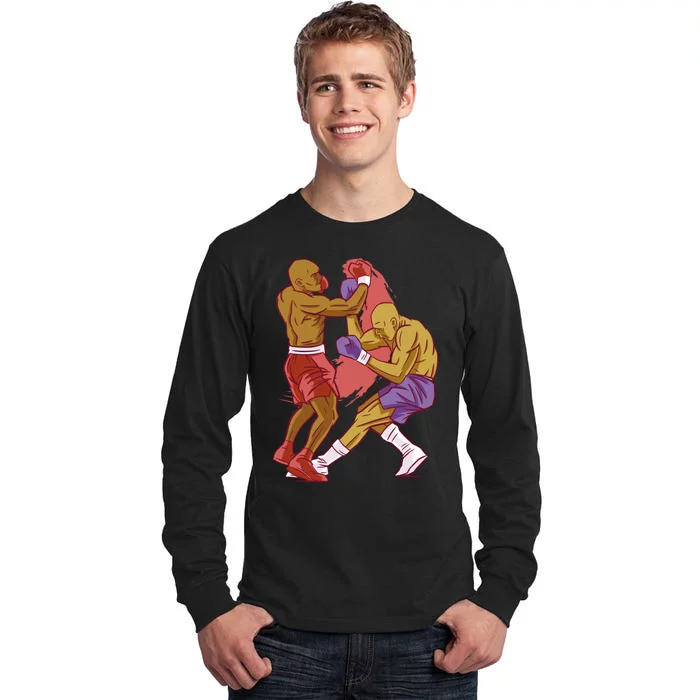 Boxers Fighting Match Tall Long Sleeve T-Shirt