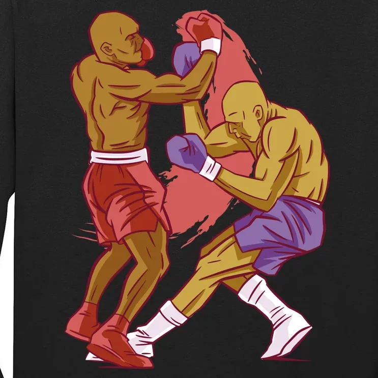 Boxers Fighting Match Tall Long Sleeve T-Shirt