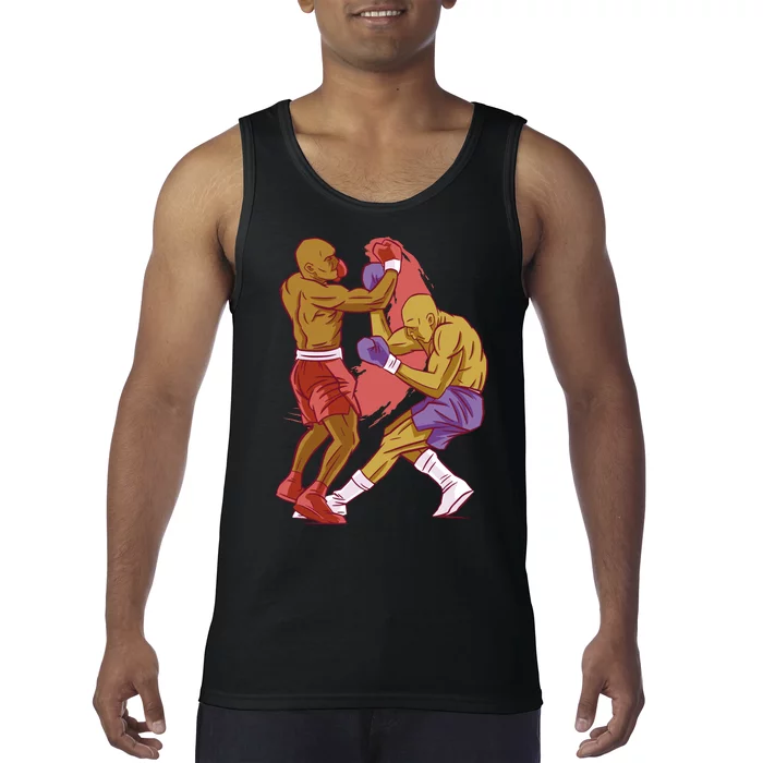 Boxers Fighting Match Tank Top