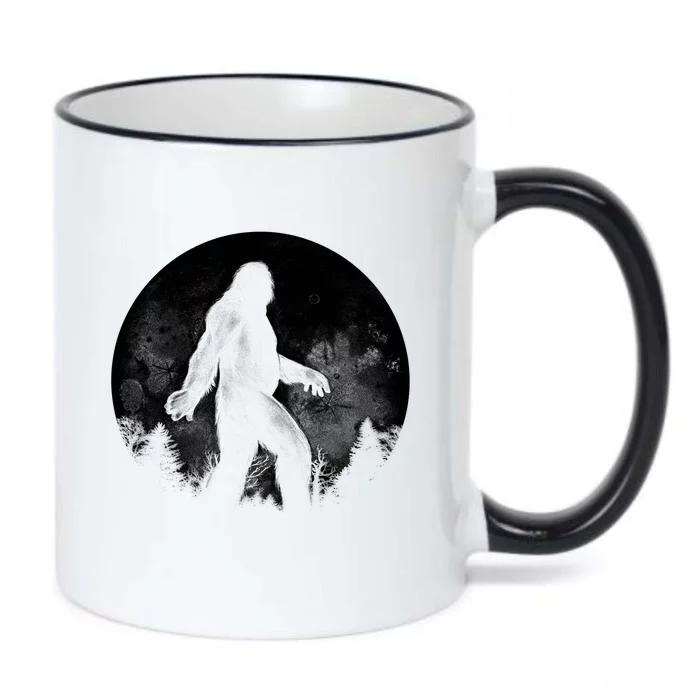 Bigfoot Full Moon Black Color Changing Mug