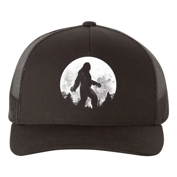 Bigfoot Full Moon Yupoong Adult 5-Panel Trucker Hat