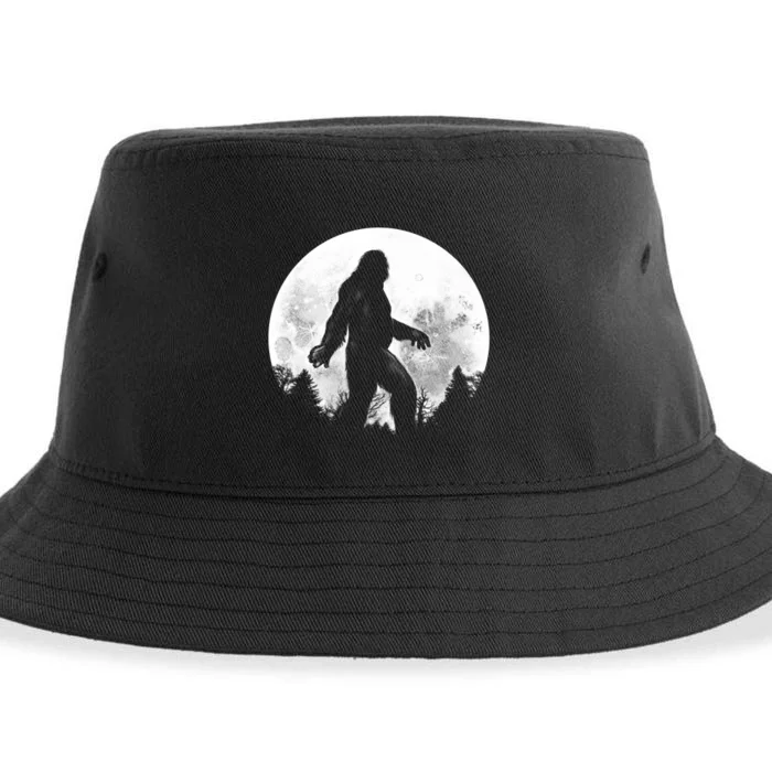 Bigfoot Full Moon Sustainable Bucket Hat