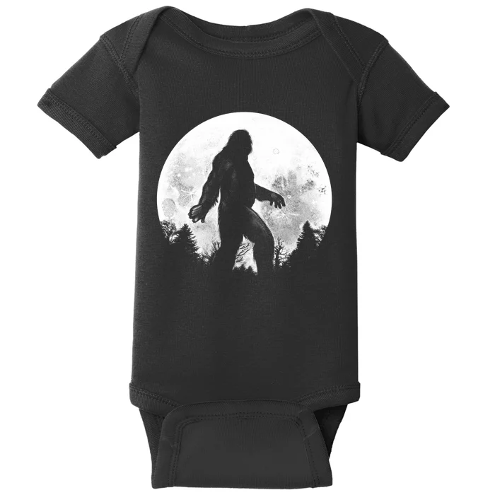 Bigfoot Full Moon Baby Bodysuit