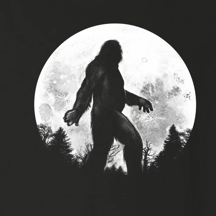 Bigfoot Full Moon Toddler Long Sleeve Shirt