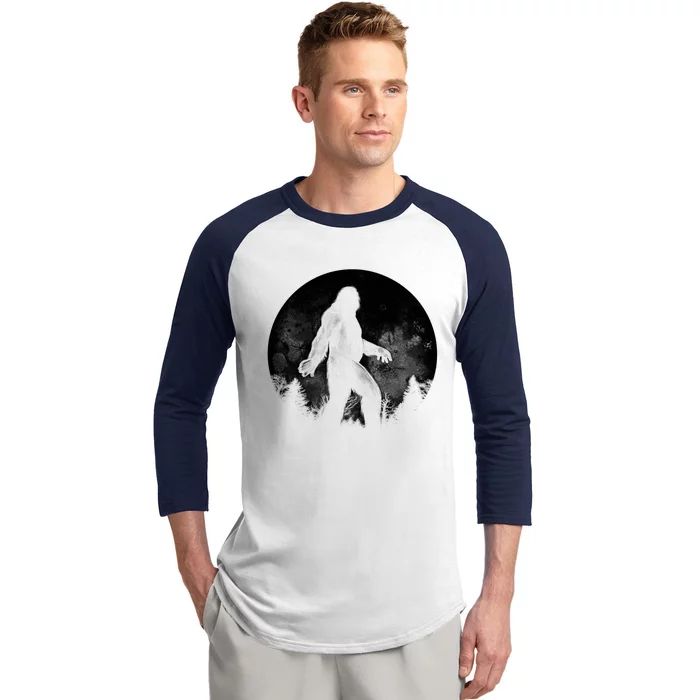 Bigfoot Full Moon Baseball Sleeve Shirt