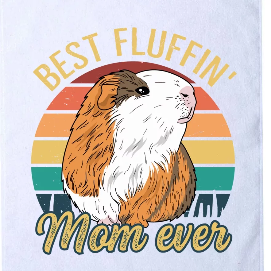 Best Fluffin Mom Ever Design Guinea Pig Mom Cute Gift Platinum Collection Golf Towel