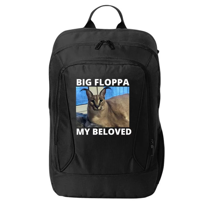 Big Floppa My Beloved Caracal Cat Meme Meaningful Gift City Backpack