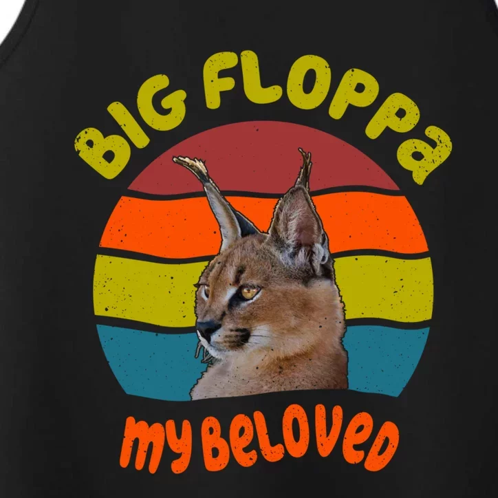 Big Floppa My Beloved Caracal Cat Gift Performance Tank