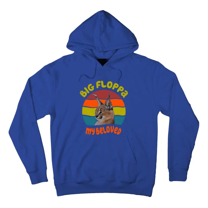 Big Floppa My Beloved Caracal Cat Gift Tall Hoodie