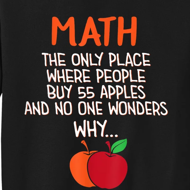 Best Funny Math Teacher Joke Humor Science Fun Math Pun Sweatshirt