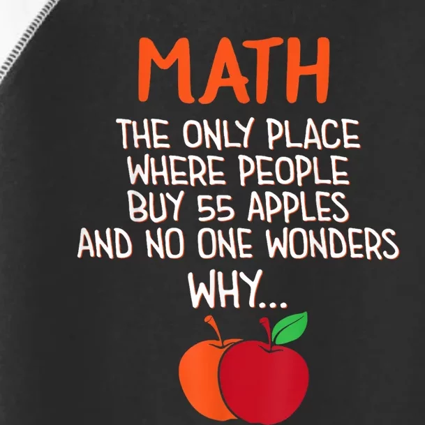 Best Funny Math Teacher Joke Humor Science Fun Math Pun Toddler Fine Jersey T-Shirt