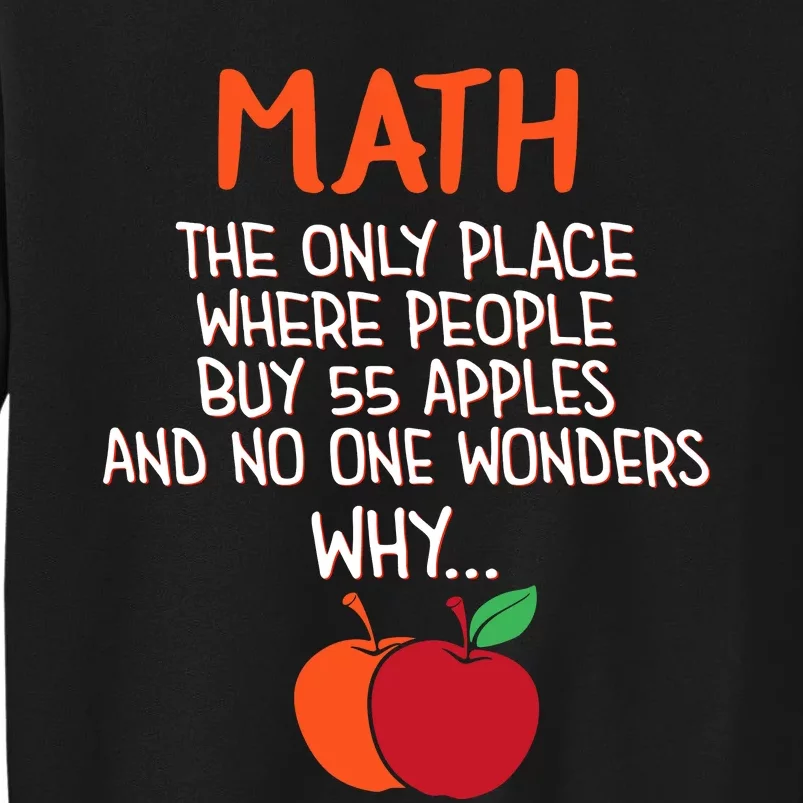 Best Funny Math Teacher Joke Humor Science Fun Math Pun Sweatshirt