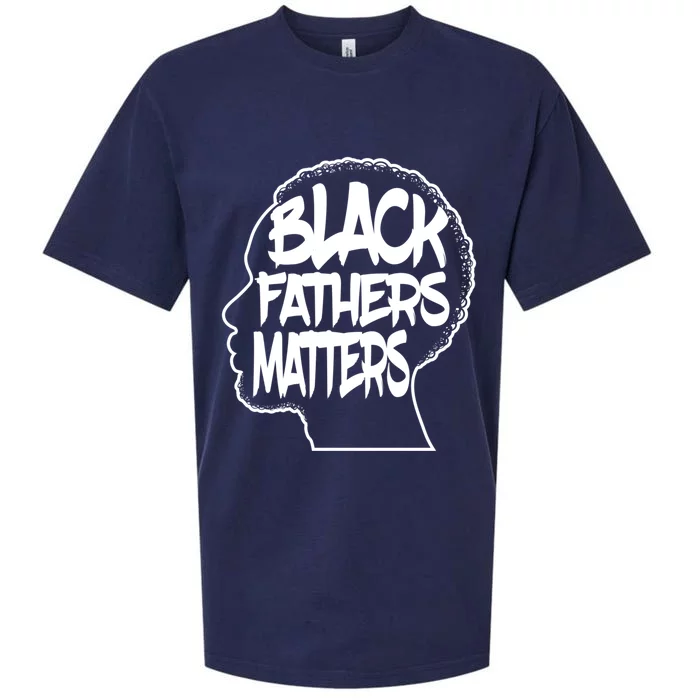 Black Fathers Matter Africanamerican Dad Family Cute Gift Sueded Cloud Jersey T-Shirt