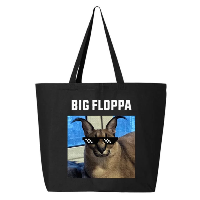 Big Floppa Meme Cat 25L Jumbo Tote