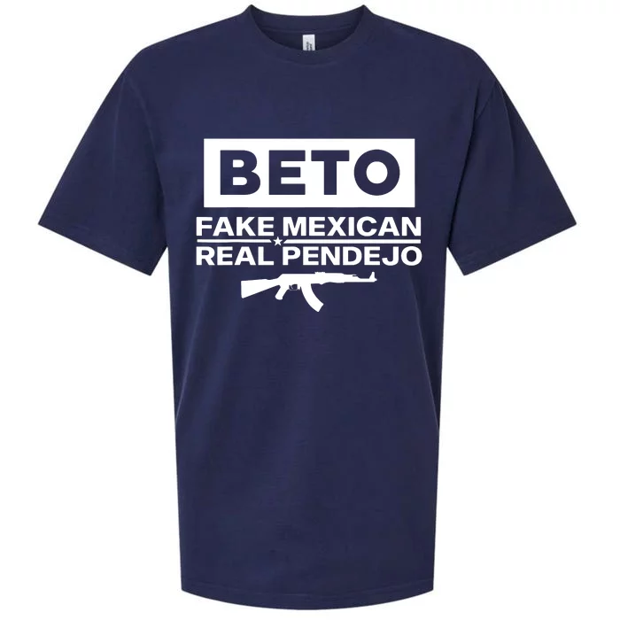 Beto Fake Mexican Real Pendejo Sueded Cloud Jersey T-Shirt