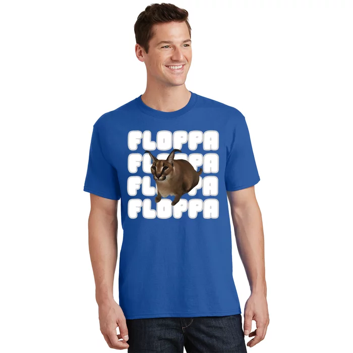 Big Floppa Meme Cat Gift T-Shirt