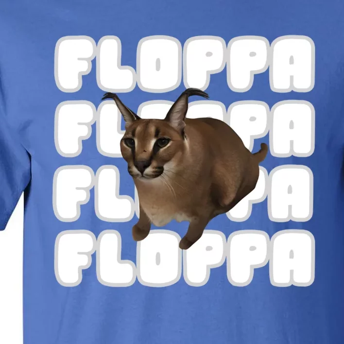 Big Floppa Meme Cat Gift Tall T-Shirt